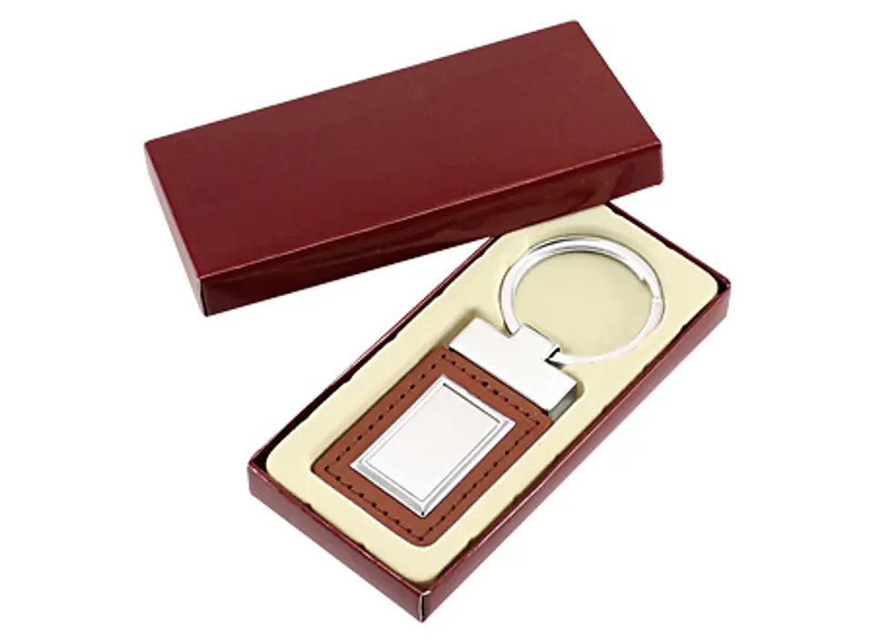 Llavero Cuero-Metal Excelsior 2