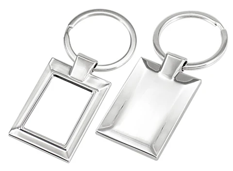 Llavero Metálico Rectangular
