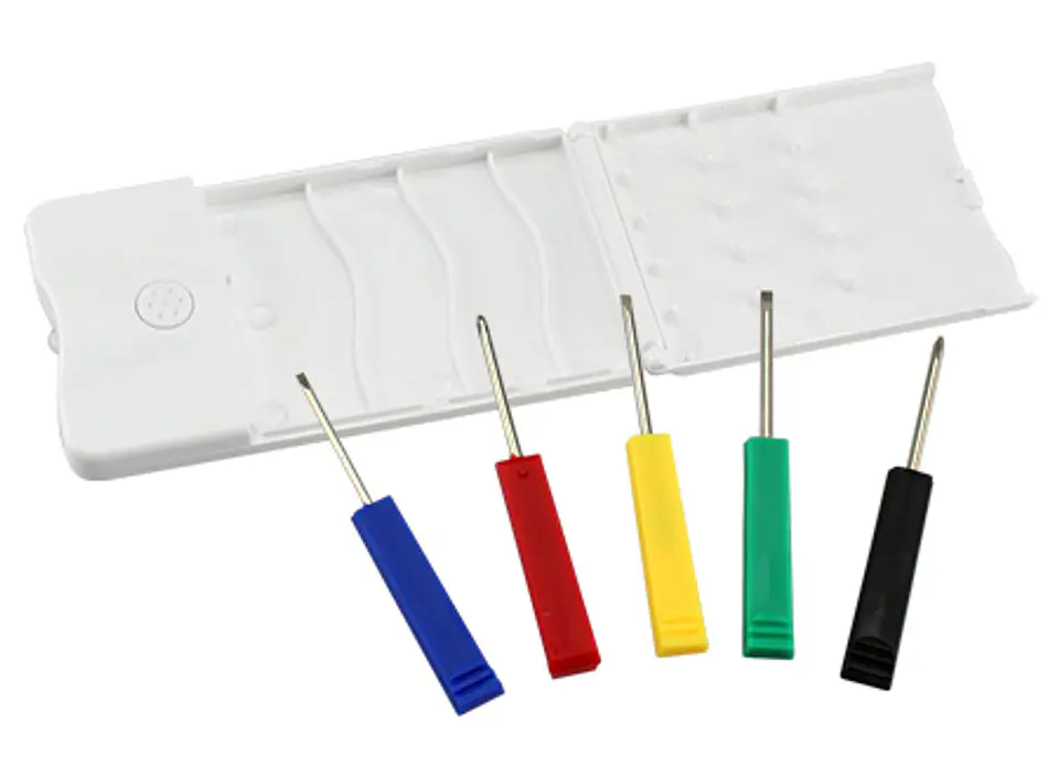 Set Mini-Destornilladores y LED 5