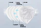 Mascarilla KN95 - 5 capas sin logo - Miniatura 8
