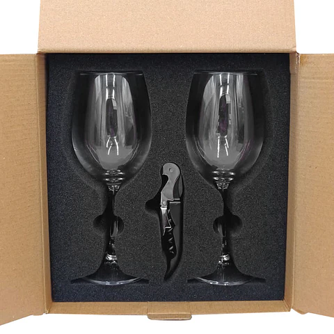 SET DE VINO "BRINDIS"