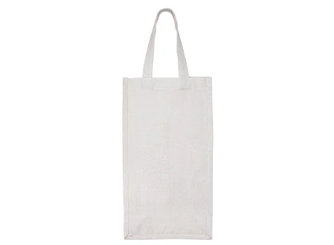 Bolsa 2 Botellas de Vino 100% Algodón 20 x 35 x 10 E93