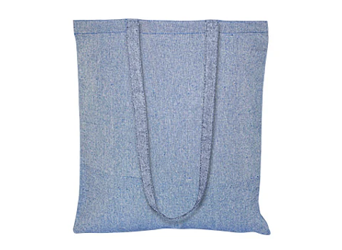 Bolsa de Algodón Reciclado DENIM 38 x 41 cm E120