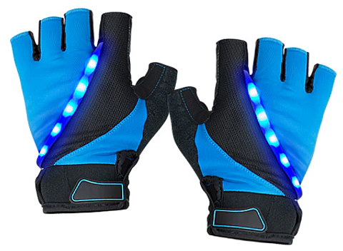 Guantes 5 LED de Ciclismo