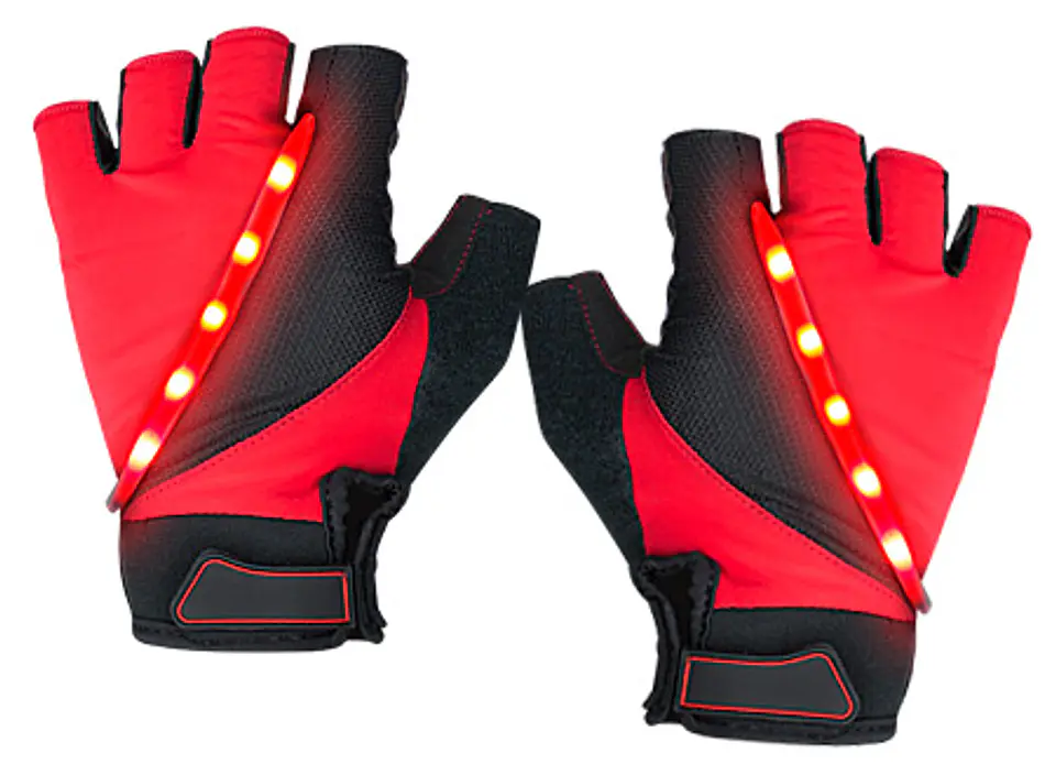 Guantes 5 LED de Ciclismo 3