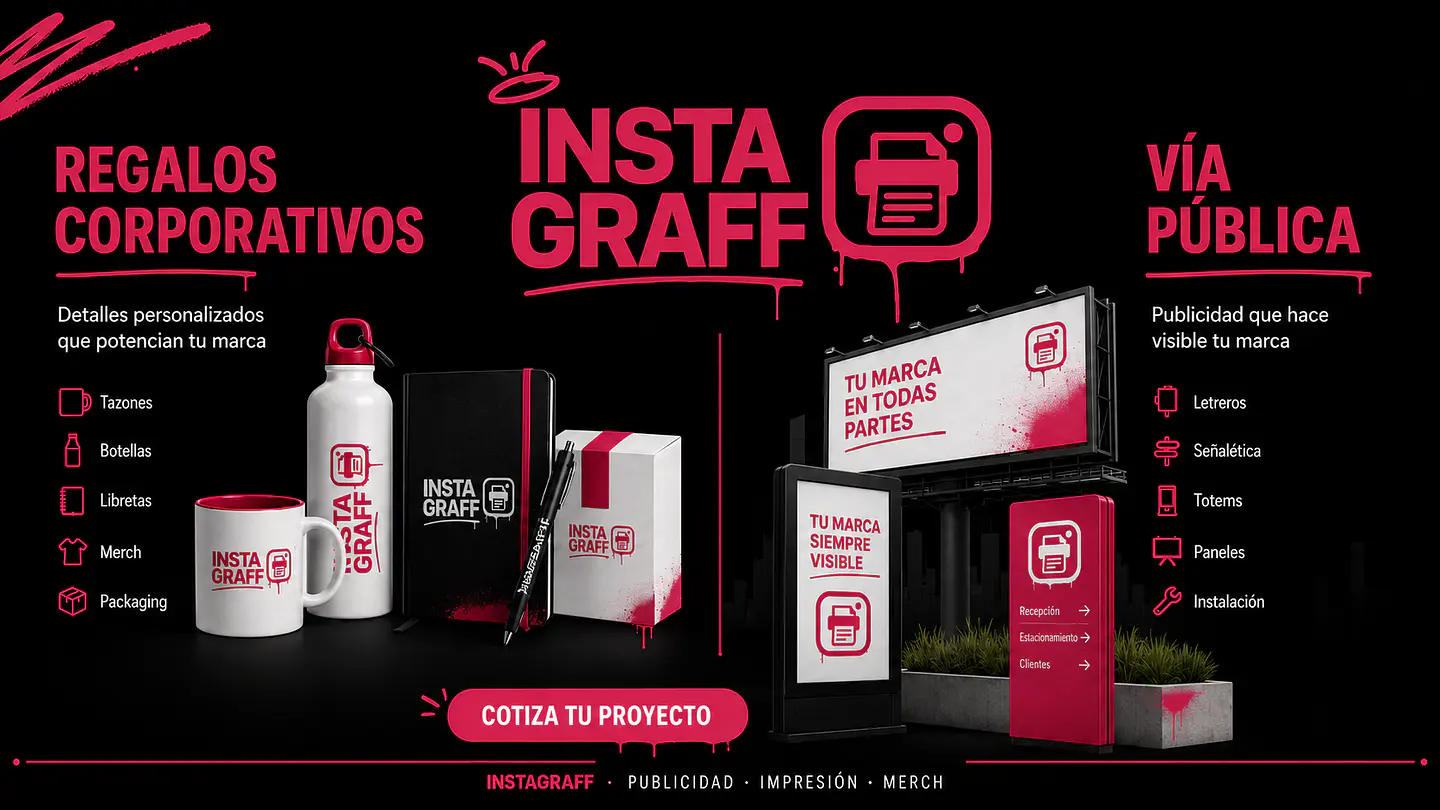 Instagraff - Regalos Corporativos y Via Publica