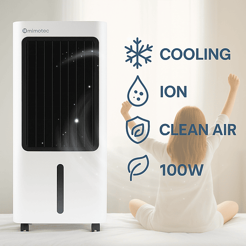 Ar Condicionado Evaporativo Portátil Airmax 4800M3/h 30L 5