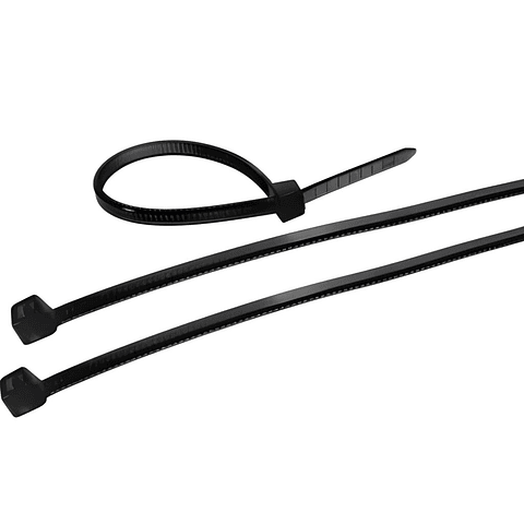 Abraçadeiras de fivela 200×2.5 preta 1