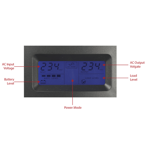 UPS 600VA/360W C/ 2 SAÍDAS 3