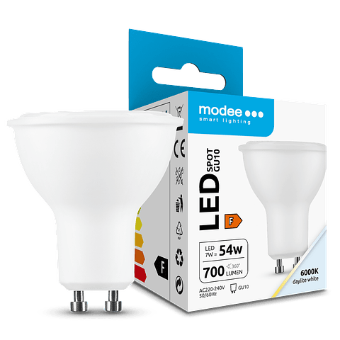 LÂMPADA LED 7W GU10 110º 6000K (700 LÚMENS) 1