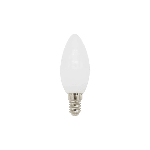 LÂMPADA LED C37 E14 7W 4000K 1