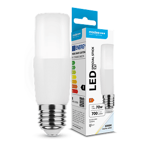 LÂMPADA LED SPECIAL STICK T37 7.9W E27 270º 6000K (700 LÚMENS) 