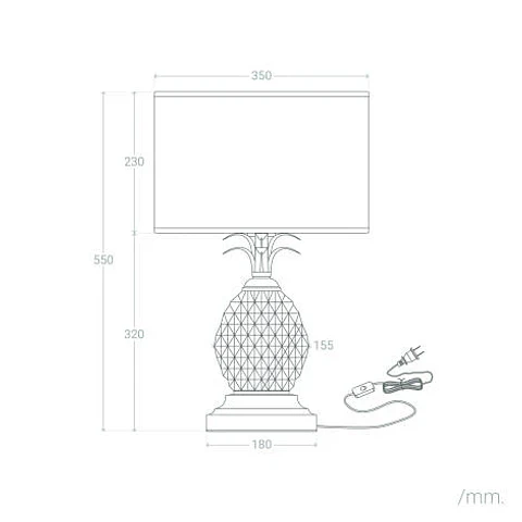 Candeeiro de Mesa Sabaxi - Artigo Exposição 9