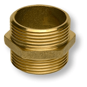 CASQUILHO DUPLO LATÃO 3/4