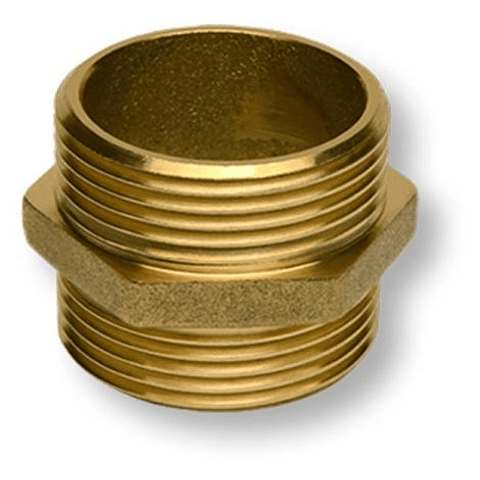 CASQUILHO DUPLO LATÃO 3/4 1