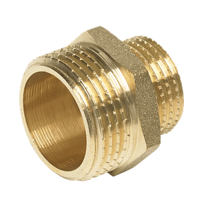 CASQUILHO DUPLO REDUÇÃO LATÃO 3/4x1/2