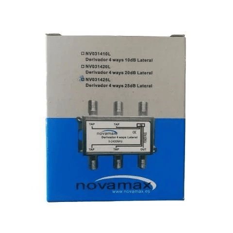 DERIVADOR L 5-2400 MHZ 4 SAÍDAS 25 DB NOVAMAX  2