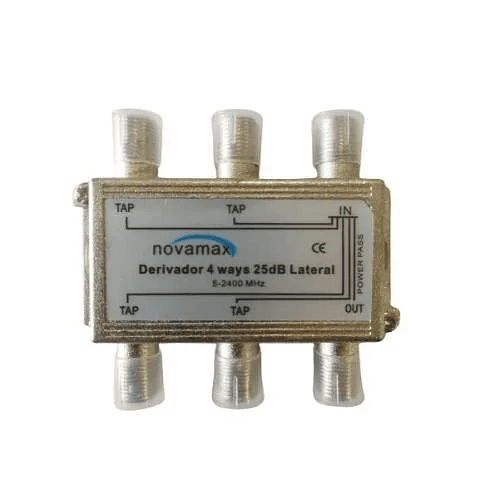 DERIVADOR L 5-2400 MHZ 4 SAÍDAS 25 DB NOVAMAX  1
