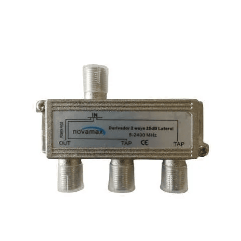 DERIVADOR L 5-2400 MHZ 2 SAÍDAS 25 DB NOVAMAX 1