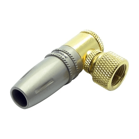 Conector de TV Tipo F Blindado em L METRONIC 1