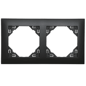 ESPELHO DUPLO PRETO MATE 90920 TPM