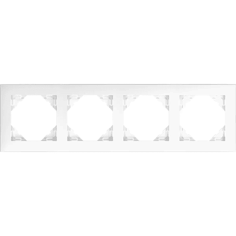 ESPELHO QUÁDRUPLO BRANCO 90940 TBR 1