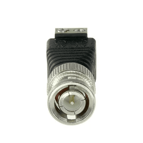 Ficha BNC Macho c/2 Terminais Parafuso 3