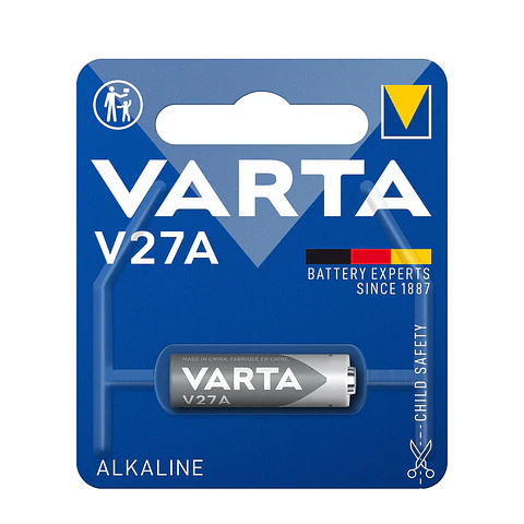 PILHA ALCALINA V27A 12V VARTA 4227 1