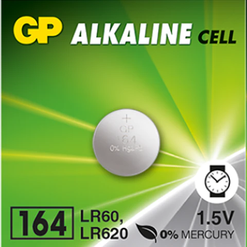 PILHA AG1 / LR60 / 164 / 364 (1,5V) GP 1