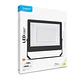 PROJETOR LED EXTERIOR SLIM 100W 120º 4000K 10000LÚMENS - Thumbnail 1