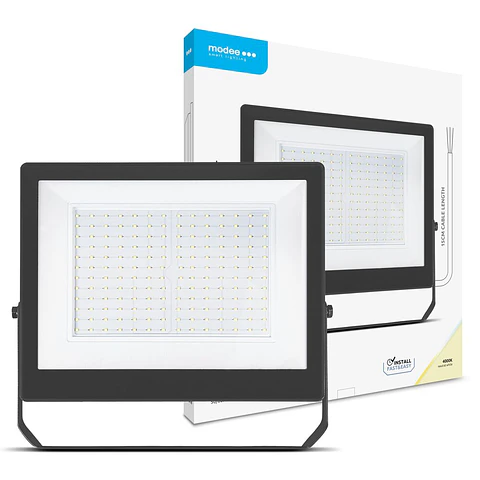 PROJETOR LED EXTERIOR SLIM 150W 120º 4000K 15000LÚMENS 1