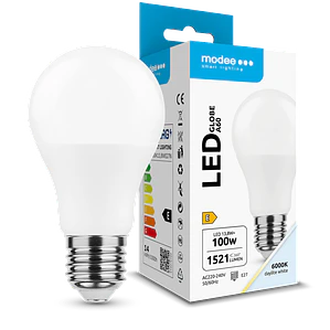 LÂMPADA LED GLOBO A60 13.8W E27 360º 6000K (1521LÚMENS)