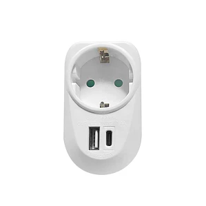 ADAPTADOR PROFISSIONAL 1 SAÍDA USB-A+C 16A