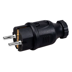 FICHA MACHO 16A MAX.250V MTI001