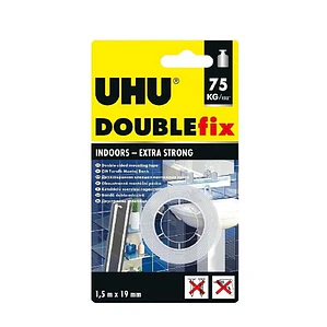 FITA DUPLA FACE EXTRA STRONG UHU 1.5MX19MM