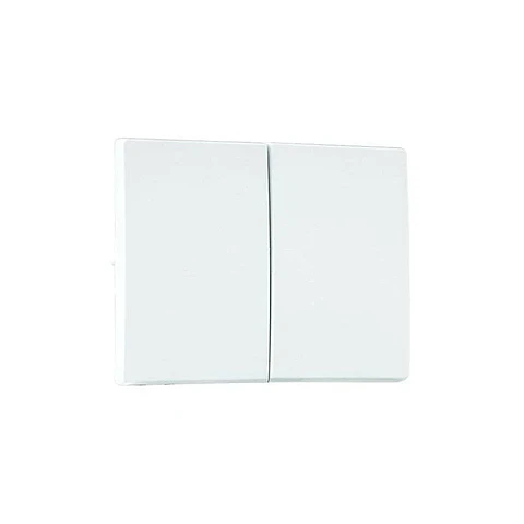 TECLA DUPLA BRANCA EFAPEL 70611 TBR   1