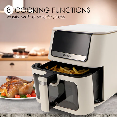 Air Fryer Tech 9L bege Fritadeira de Ar 3