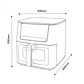 Air Fryer Tech 9L bege Fritadeira de Ar - Thumbnail 4