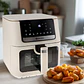 Air Fryer Tech 9L bege Fritadeira de Ar - Thumbnail 1