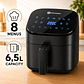 Air Fryer Sara Touch 6,5L Fritadeira de Ar Branca - Thumbnail 3