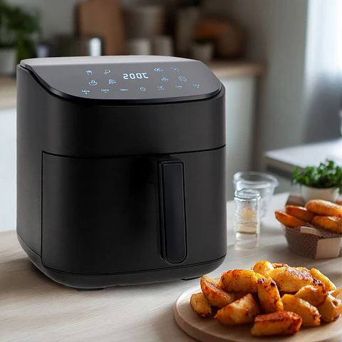 Air Fryer Sara Touch 6,5L Fritadeira de Ar Branca 2