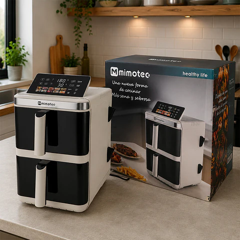 Air Fryer Double Tech 5,8+5,8L Fritadeira de Ar  3