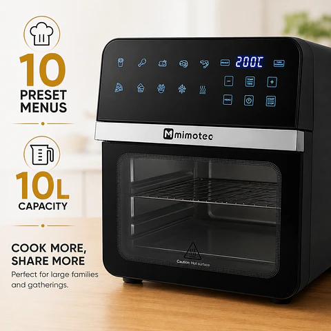 Air Fryer Vera Touch 10L Fritadeira de Ar 4