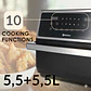Air Fryer Double Touch 5,5+5,5L Fritadeira de Ar  - Thumbnail 4