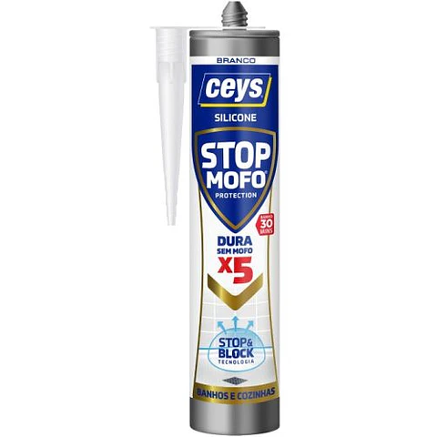 Silicone branco 280 ml Stop Mofo Express Ceys 1