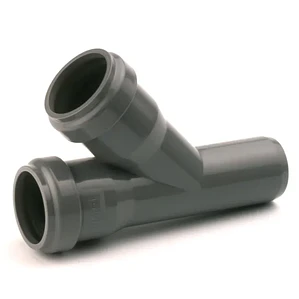 Forquilha PVC D40X45º