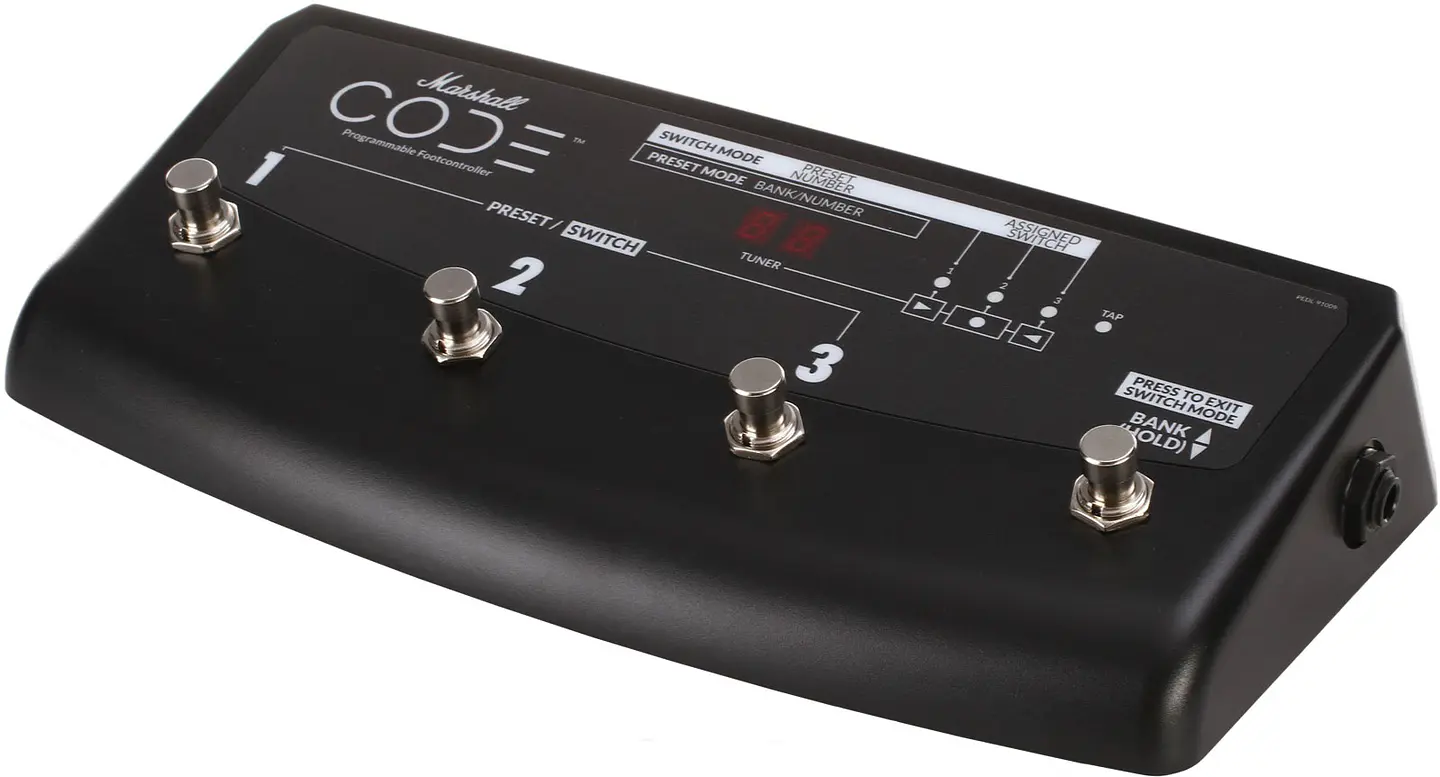 MARSHALL PDEL 91009 PEDALERA FOOTSWITCH AMPLIFICADOR 5