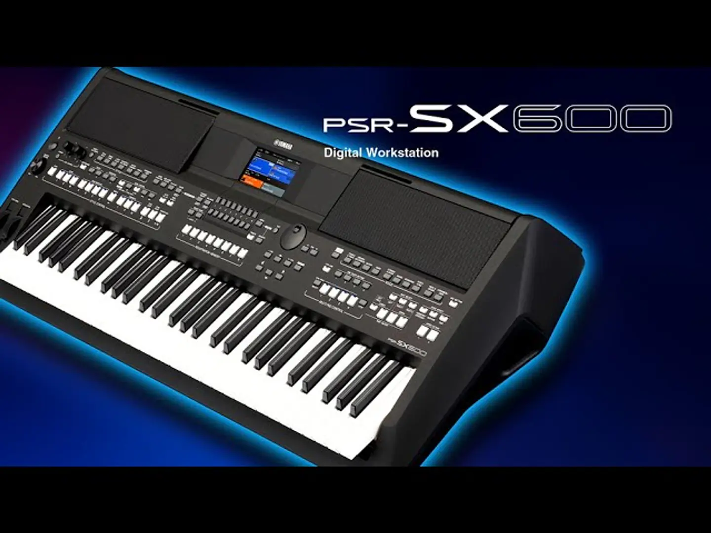 YAMAHA PSRSX600 DIGITAL WORKSTATION 7