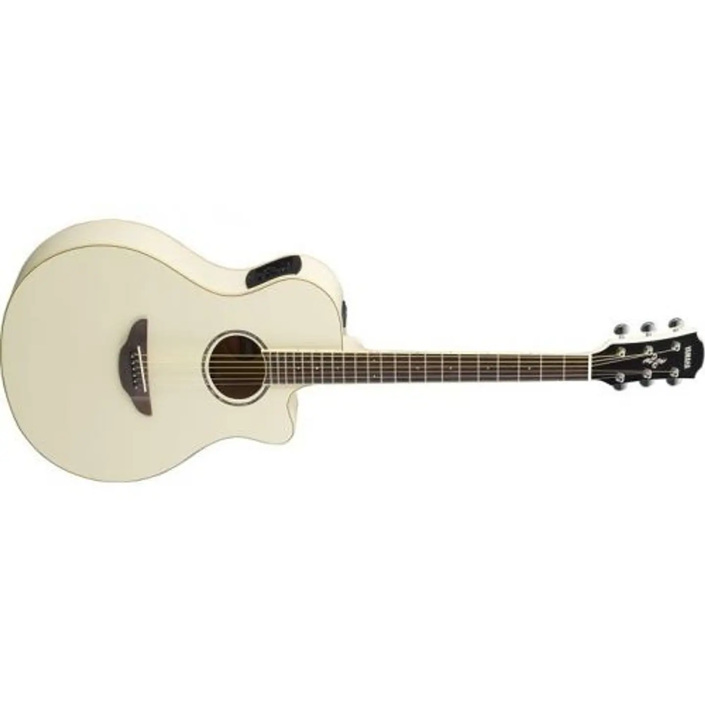 YAMAHA APX600VWT ELECTROACOUSTIC GUITAR 3