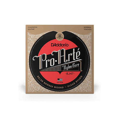 D’ADDARIO EJ47 CUERDAS NYLON GUITARRA ACUSTICA TENSION NORMAL
